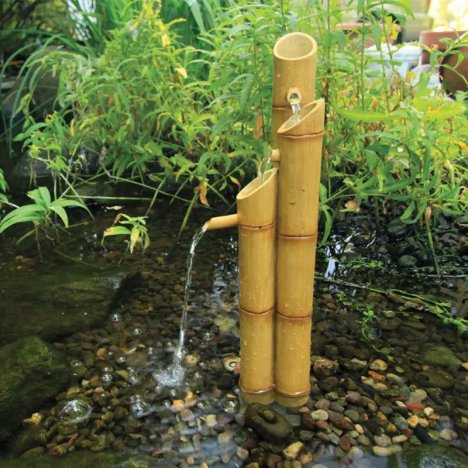Pouring 3 - Tier Bamboo Fountain