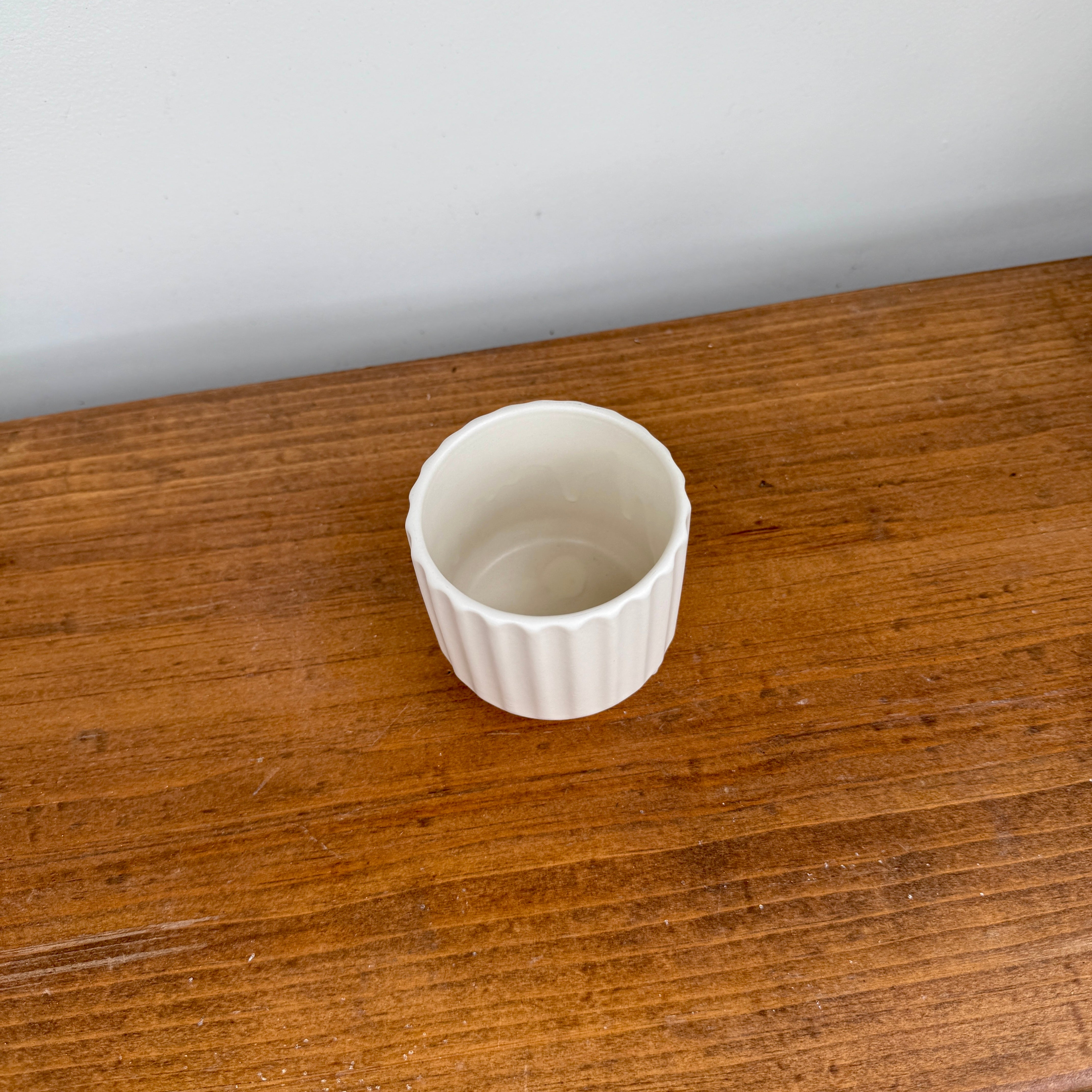 Beam Pot - 3.25"x 2.75" - Off-White