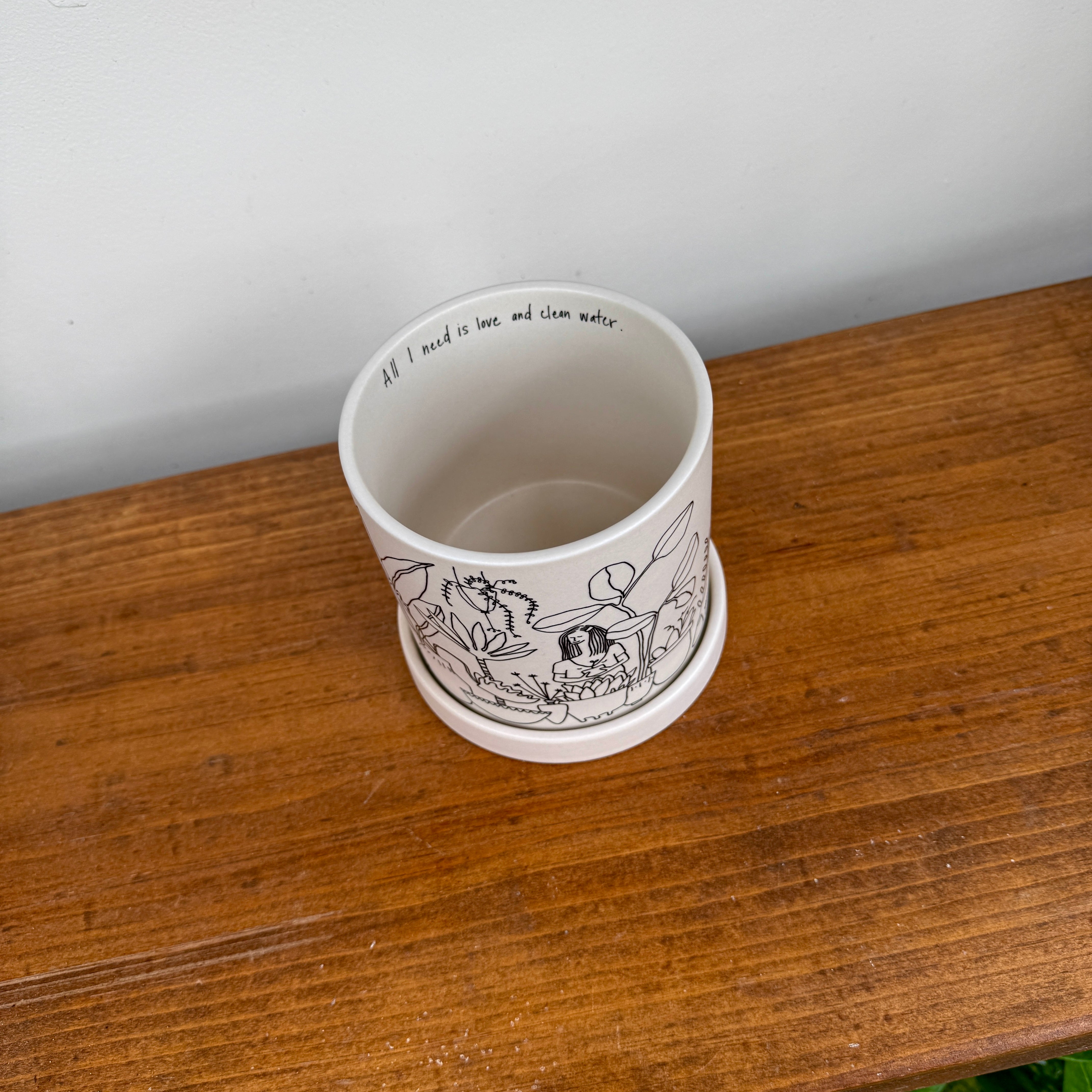 Plant Lady Pot - 4.75" x 4.75"