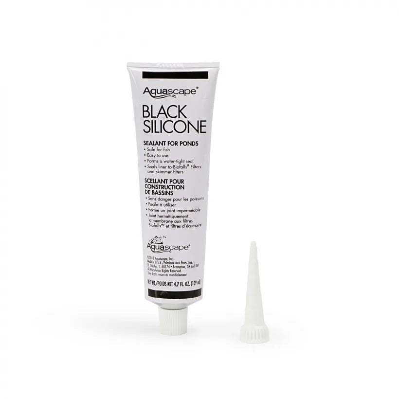 Silicone Sealant - Black - 4.7 oz / 139 ml