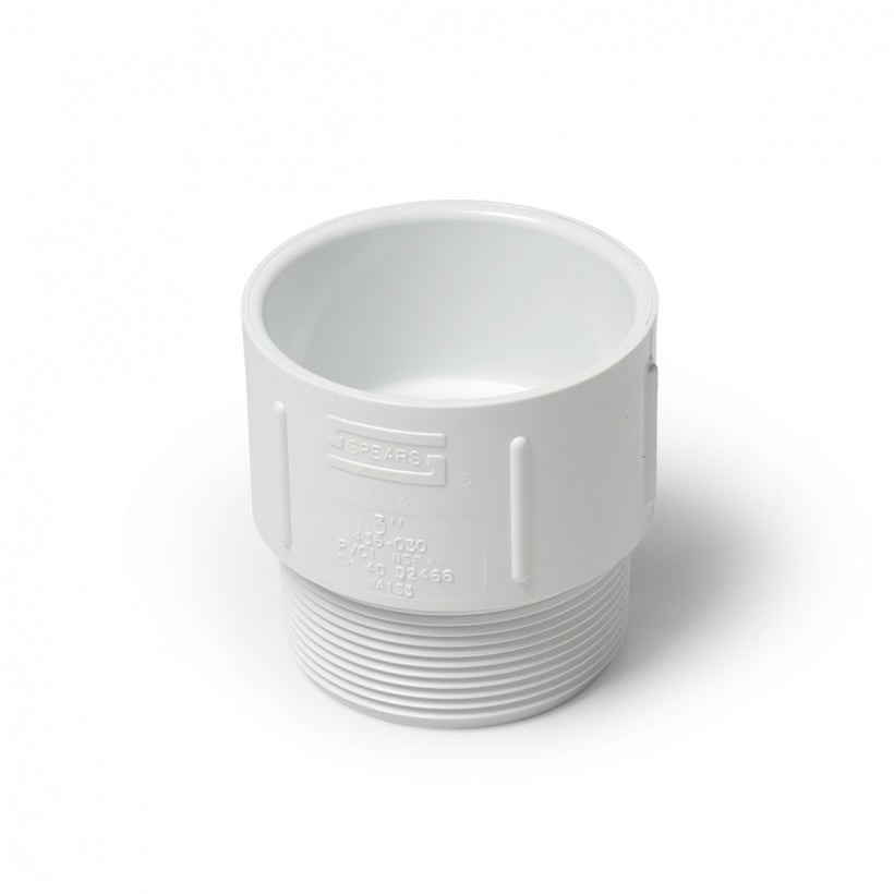 PVC Male Adapter 3" MPT x 3" Slip