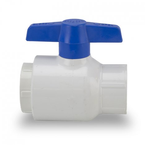 PVC Ball Valve 1 - 1 / 2" Slip