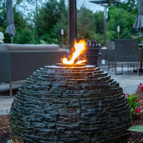 Fire Fountain Add - On Kit For Scalloped Urn