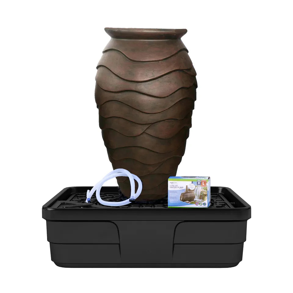 Scalloped Urn Fountain Kit - 45" H (114 cm)