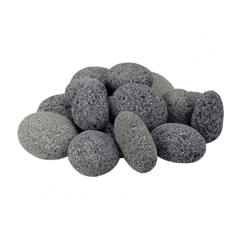 Medium Tumbled Lava Stone - 25 lb / 11.3 kg
