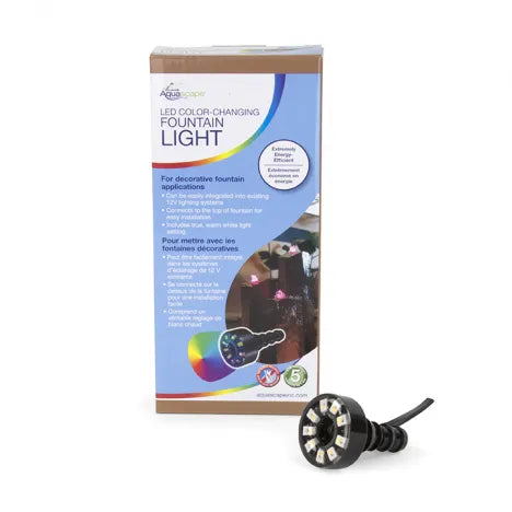 Color - Changing Fountain Light