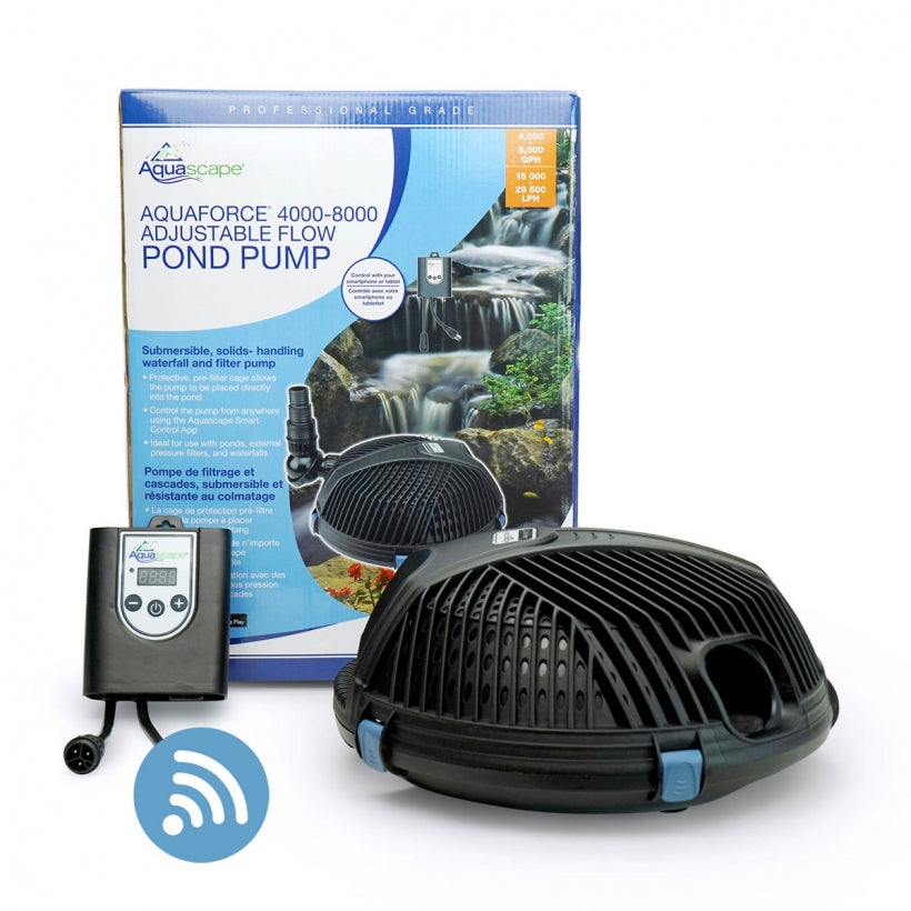 AquaForce 4000 - 8000 Adjustable Flow Solids - Handling Pond Pump