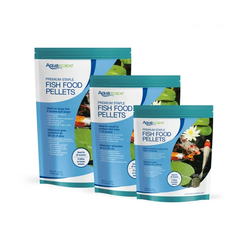 Premium Staple Fish Food - Mixed Pellets - 4.4 lb / 2 kg
