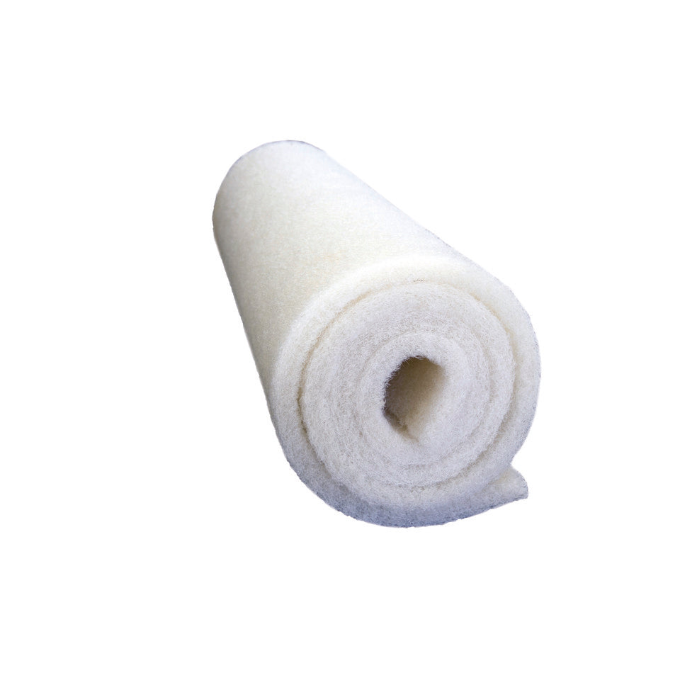 Coarse Filter Media Roll - 2" Thick - 10' L x 56" W (305 x 142 cm)