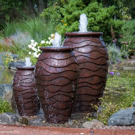 Scalloped Urn - 32" H (81 cm)
